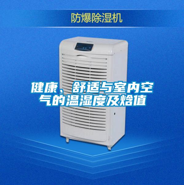 健康、舒適與室內空氣的溫濕度及焓值