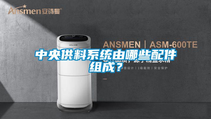 中央供料系統由哪些配件組成？