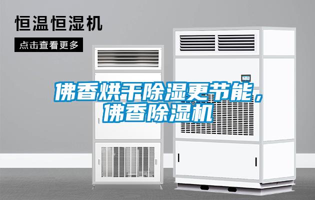 佛香烘干除濕更節能，佛香除濕機