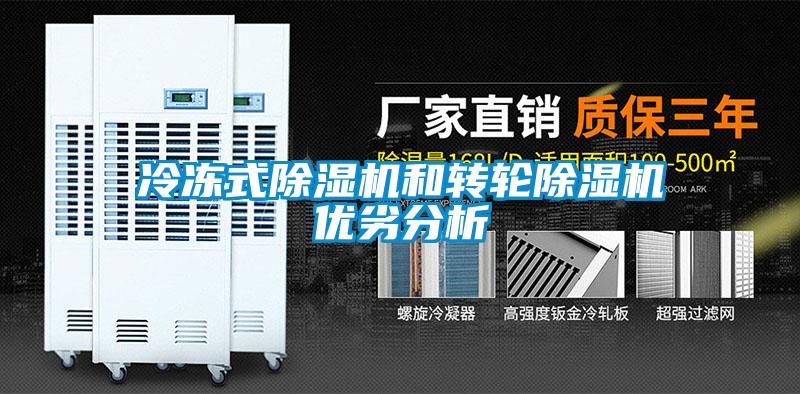 冷凍式除濕機和轉輪除濕機優劣分析