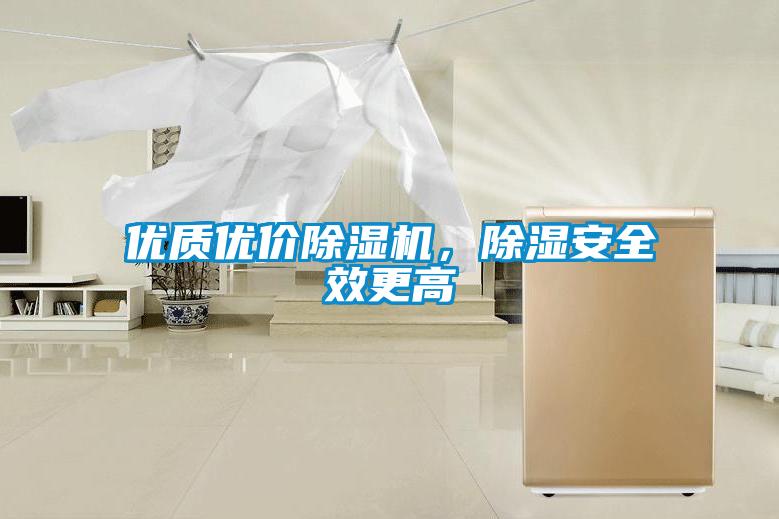 優質優價除濕機，除濕安全效更高