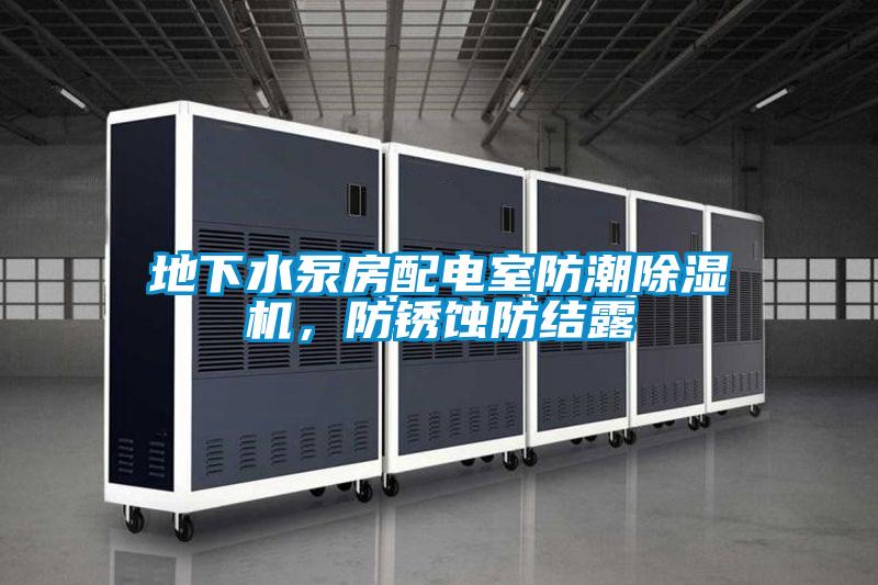 地下水泵房配電室防潮除濕機，防銹蝕防結露