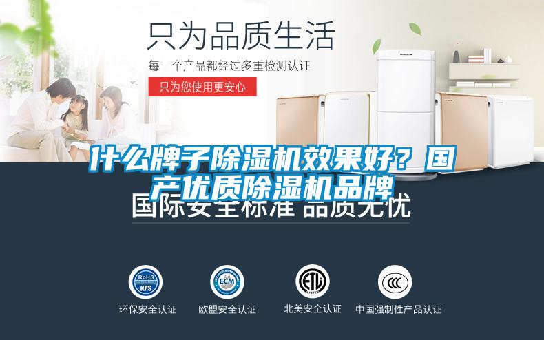 什么牌子除濕機效果好？國產優質除濕機品牌