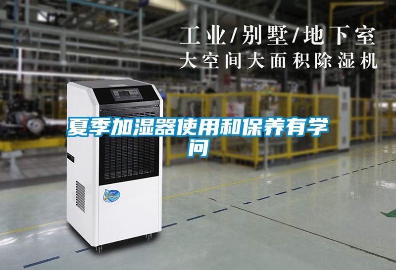 夏季加濕器使用和保養(yǎng)有學問