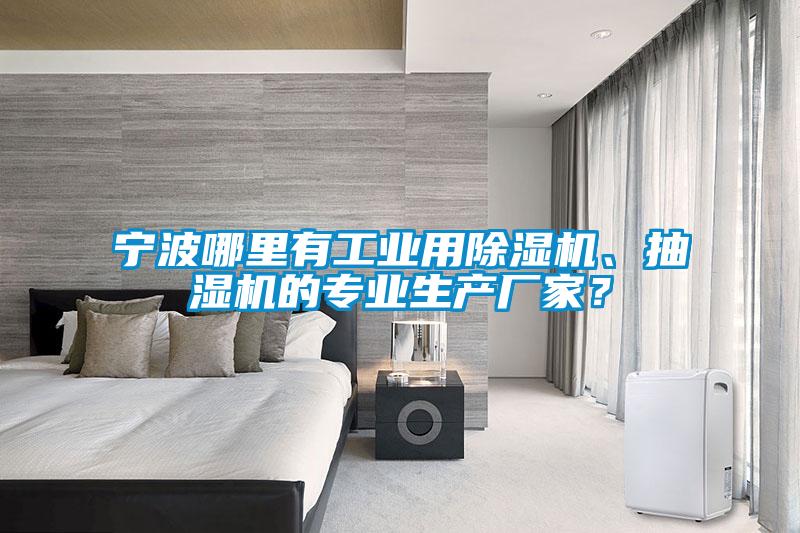 寧波哪里有工業用除濕機、抽濕機的專業生產廠家？
