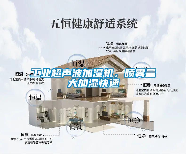 工業超聲波加濕機，噴霧量大加濕快速