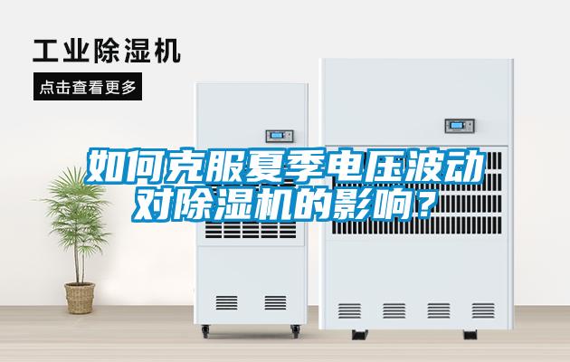 如何克服夏季電壓波動對除濕機的影響？