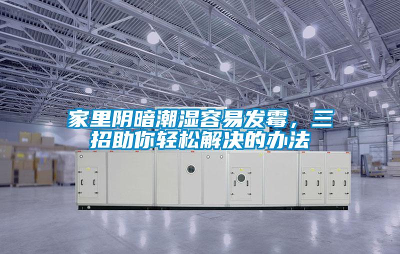 家里陰暗潮濕容易發霉，三招助你輕松解決的辦法