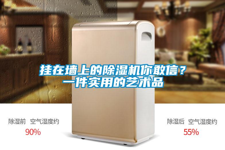 掛在墻上的除濕機(jī)你敢信？一件實(shí)用的藝術(shù)品