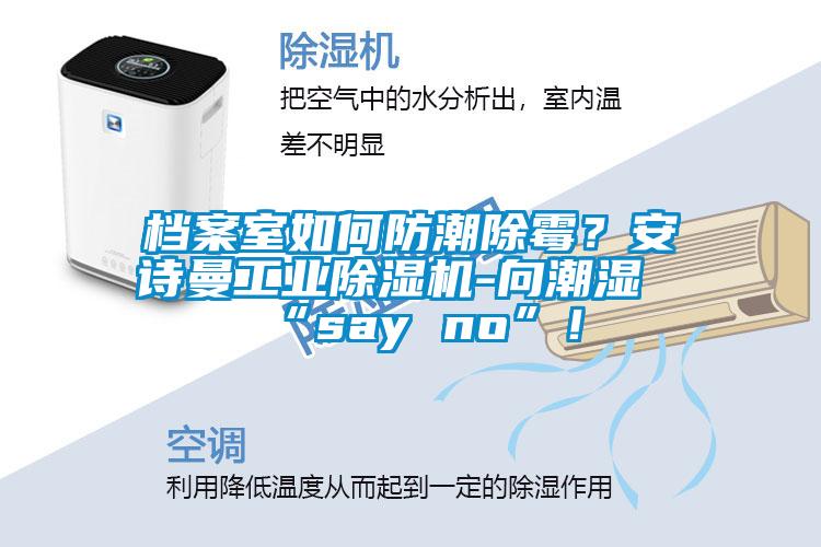 檔案室如何防潮除霉？安詩曼工業(yè)除濕機(jī)-向潮濕“say no”！