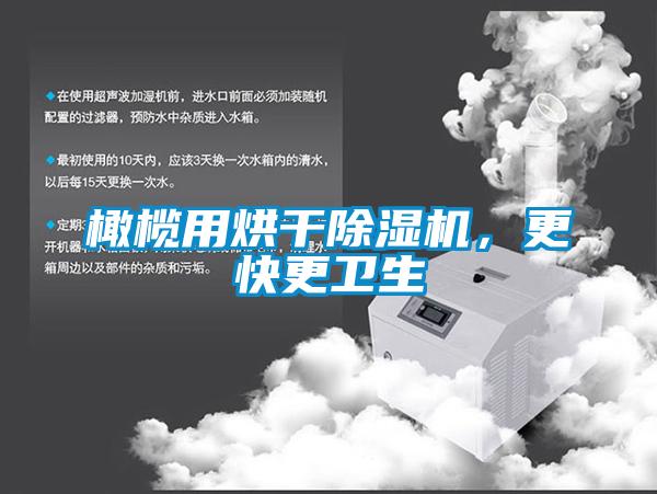 橄欖用烘干除濕機，更快更衛生