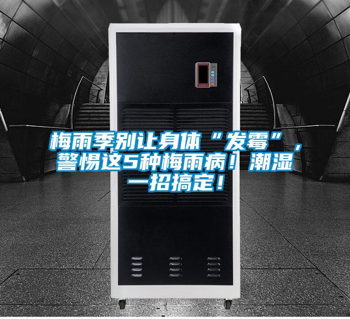 梅雨季別讓身體“發(fā)霉”，警惕這5種梅雨病！潮濕一招搞定！