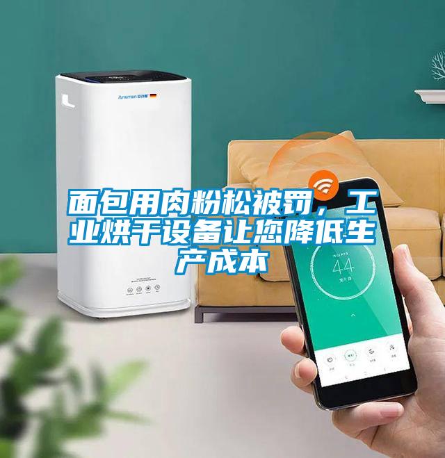 面包用肉粉松被罰，工業烘干設備讓您降低生產成本