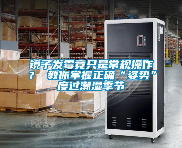 鏡子發霉竟只是常規操作？ 教你掌握正確“姿勢”度過潮濕季節