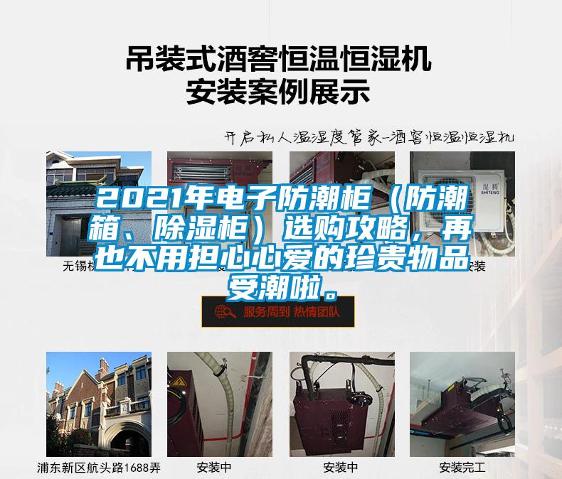 2021年電子防潮柜（防潮箱、除濕柜）選購攻略，再也不用擔心心愛的珍貴物品受潮啦。