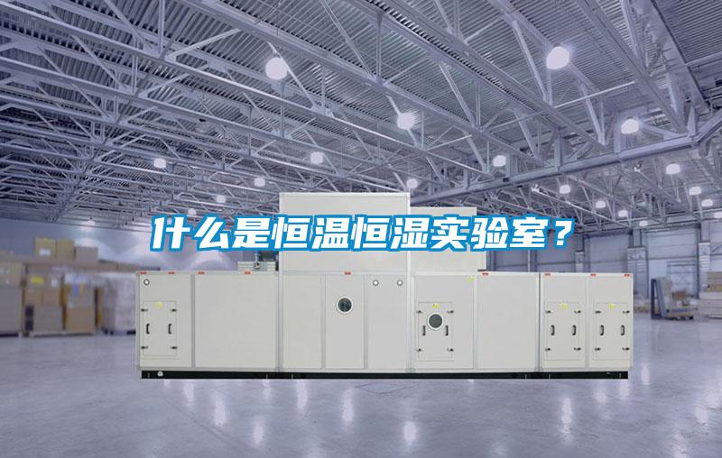 什么是恒溫恒濕實(shí)驗(yàn)室？