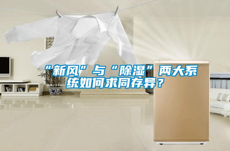 “新風”與“除濕”兩大系統如何求同存異？