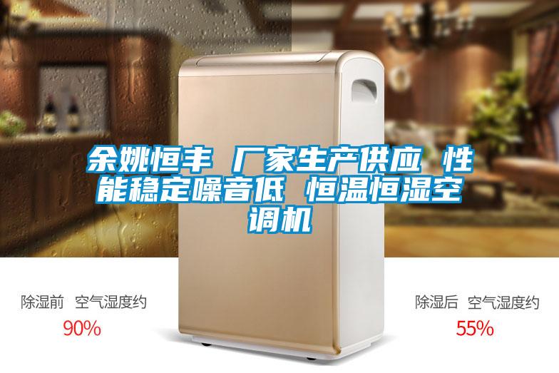 余姚恒豐 廠家生產供應 性能穩定噪音低 恒溫恒濕空調機