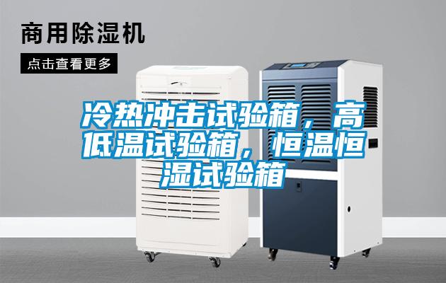 冷熱沖擊試驗箱，高低溫試驗箱，恒溫恒濕試驗箱