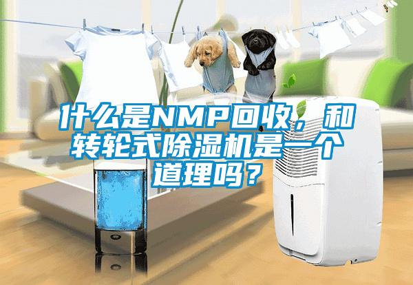 什么是NMP回收，和轉輪式除濕機是一個道理嗎？