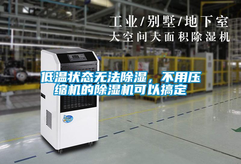 低溫狀態無法除濕，不用壓縮機的除濕機可以搞定