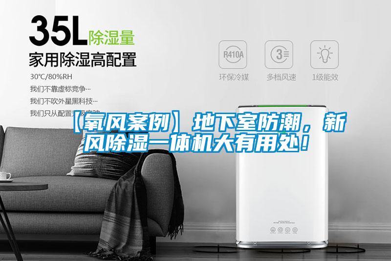 【氧風案例】地下室防潮，新風除濕一體機大有用處！