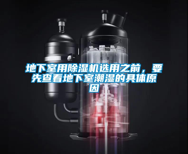 地下室用除濕機選用之前，要先查看地下室潮濕的具體原因