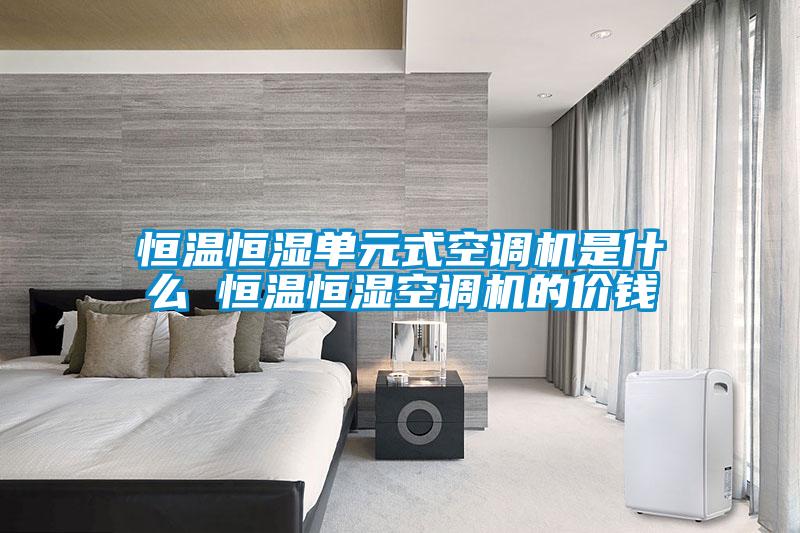 恒溫恒濕單元式空調(diào)機(jī)是什么 恒溫恒濕空調(diào)機(jī)的價(jià)錢(qián)
