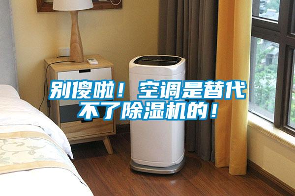 別傻啦！空調是替代不了除濕機的！