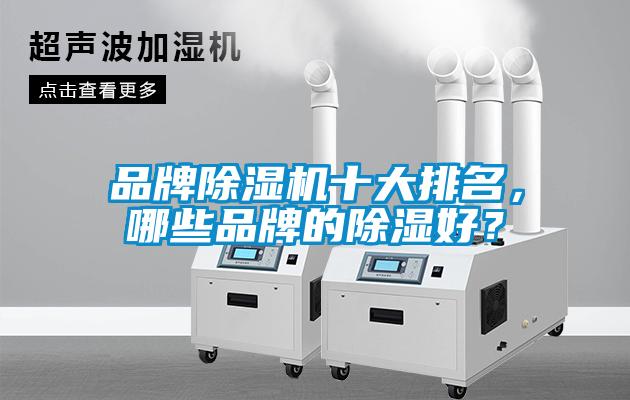 品牌除濕機(jī)十大排名，哪些品牌的除濕好？