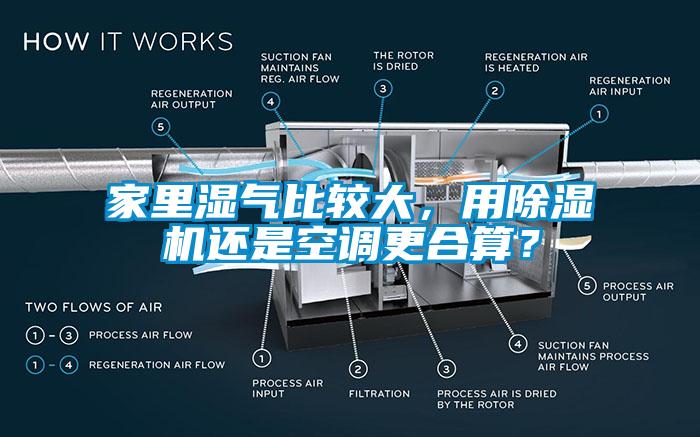 家里濕氣比較大，用除濕機還是空調更合算？