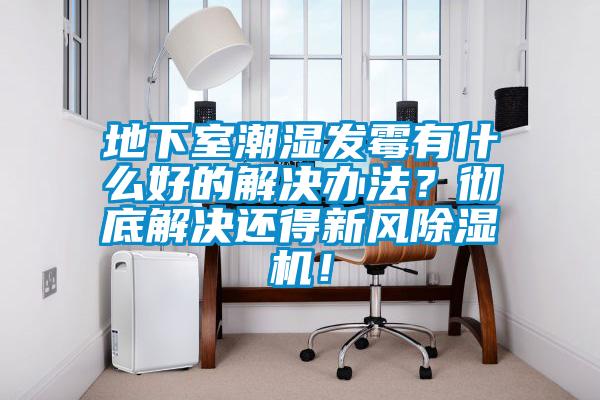 地下室潮濕發(fā)霉有什么好的解決辦法？徹底解決還得新風除濕機！