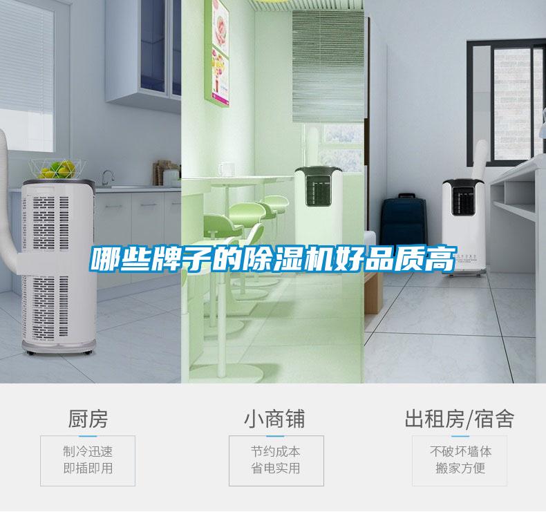 哪些牌子的除濕機好品質高