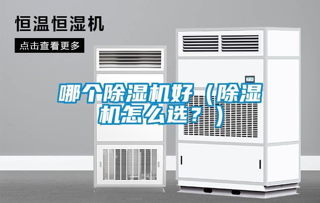 哪個除濕機好（除濕機怎么選？）