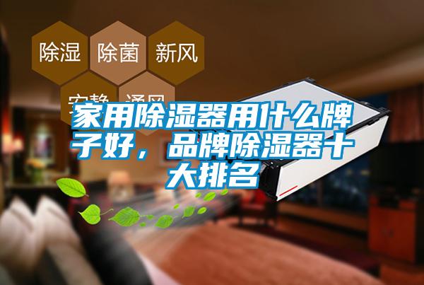 家用除濕器用什么牌子好，品牌除濕器十大排名
