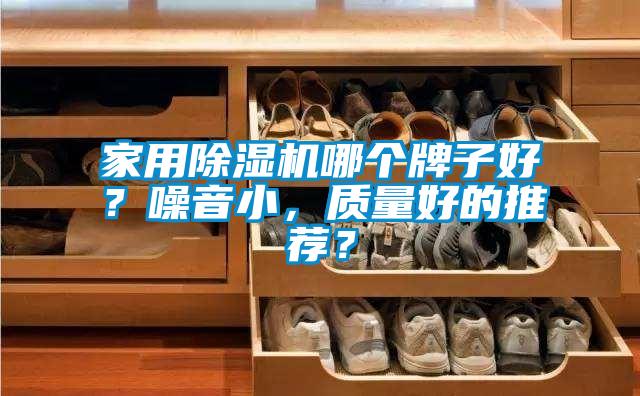 家用除濕機哪個牌子好？噪音小，質量好的推薦？