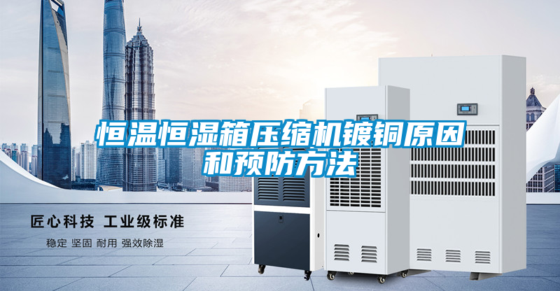 恒溫恒濕箱壓縮機鍍銅原因和預防方法