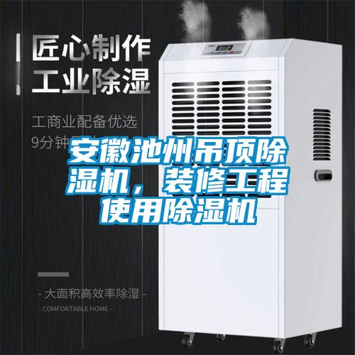 安徽池州吊頂除濕機(jī)，裝修工程使用除濕機(jī)