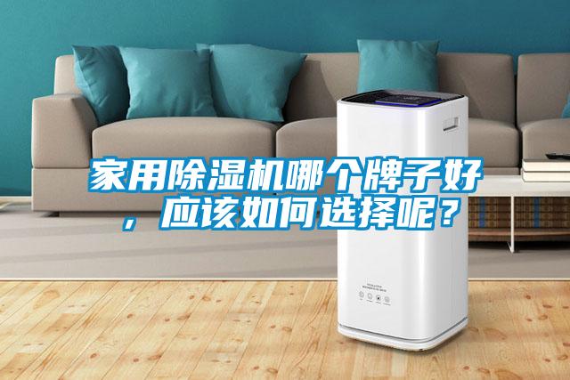 家用除濕機哪個牌子好，應該如何選擇呢？