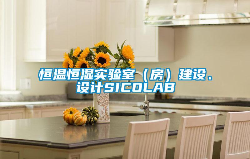 恒溫恒濕實(shí)驗(yàn)室（房）建設(shè)、設(shè)計(jì)SICOLAB