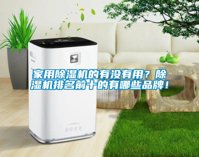 家用除濕機的有沒有用？除濕機排名前十的有哪些品牌！