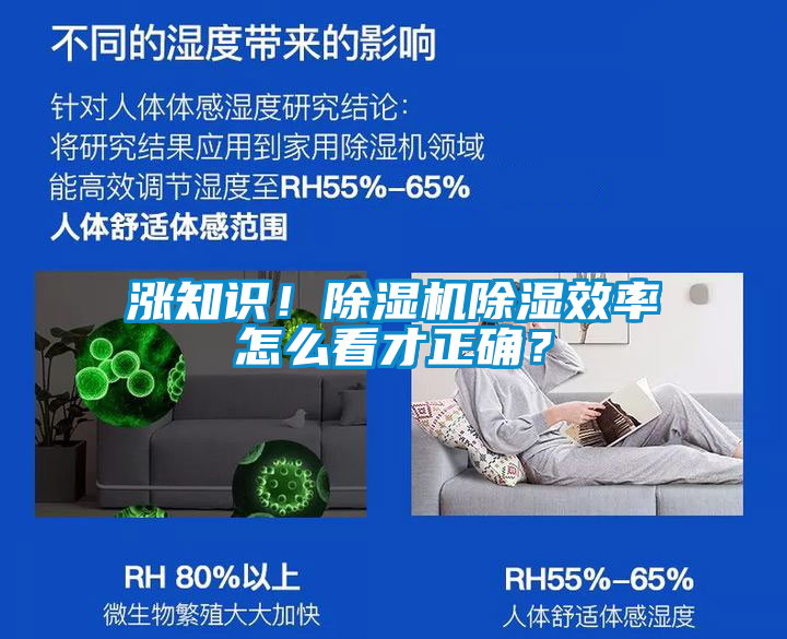 漲知識！除濕機除濕效率怎么看才正確？