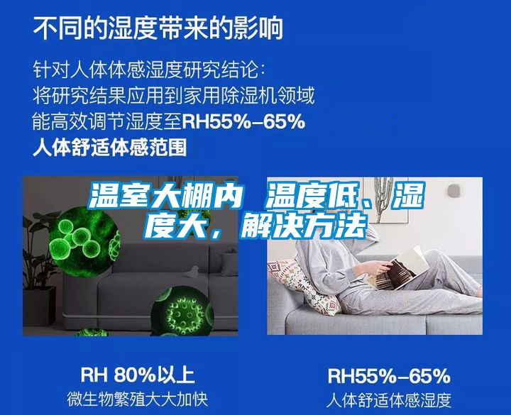 溫室大棚內 溫度低、濕度大，解決方法