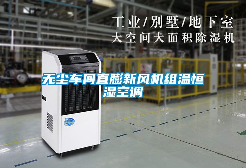 無(wú)塵車間直膨新風(fēng)機(jī)組溫恒濕空調(diào)