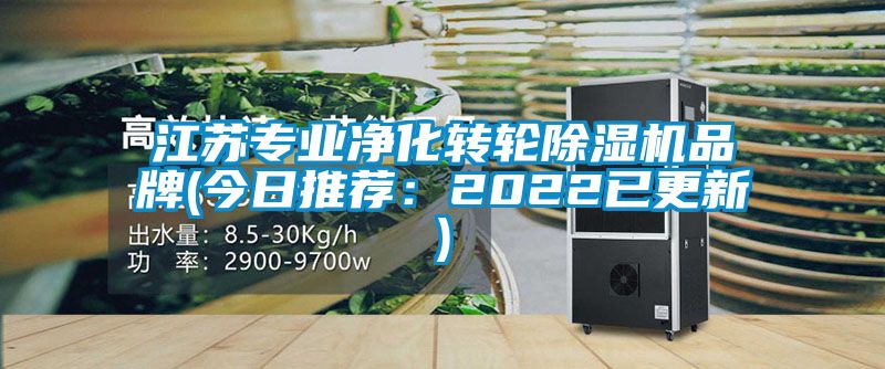 江蘇專(zhuān)業(yè)凈化轉(zhuǎn)輪除濕機(jī)品牌(今日推薦：2022已更新)