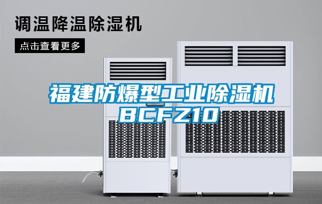 福建防爆型工業除濕機 BCFZ10