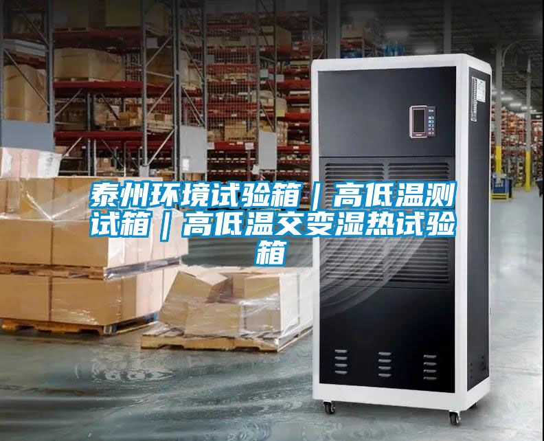泰州環(huán)境試驗(yàn)箱｜高低溫測試箱｜高低溫交變濕熱試驗(yàn)箱