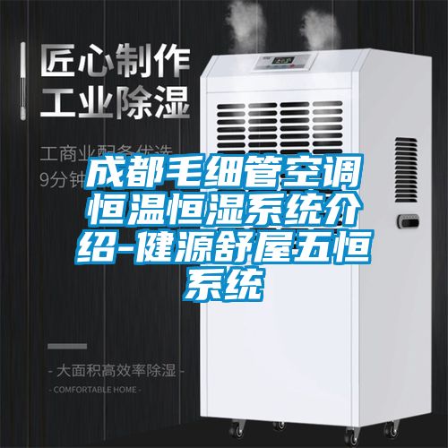 成都毛細管空調恒溫恒濕系統介紹-健源舒屋五恒系統