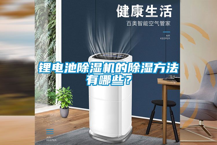 鋰電池除濕機的除濕方法有哪些？