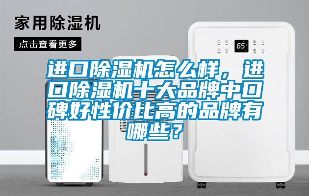 進口除濕機怎么樣，進口除濕機十大品牌中口碑好性價比高的品牌有哪些？